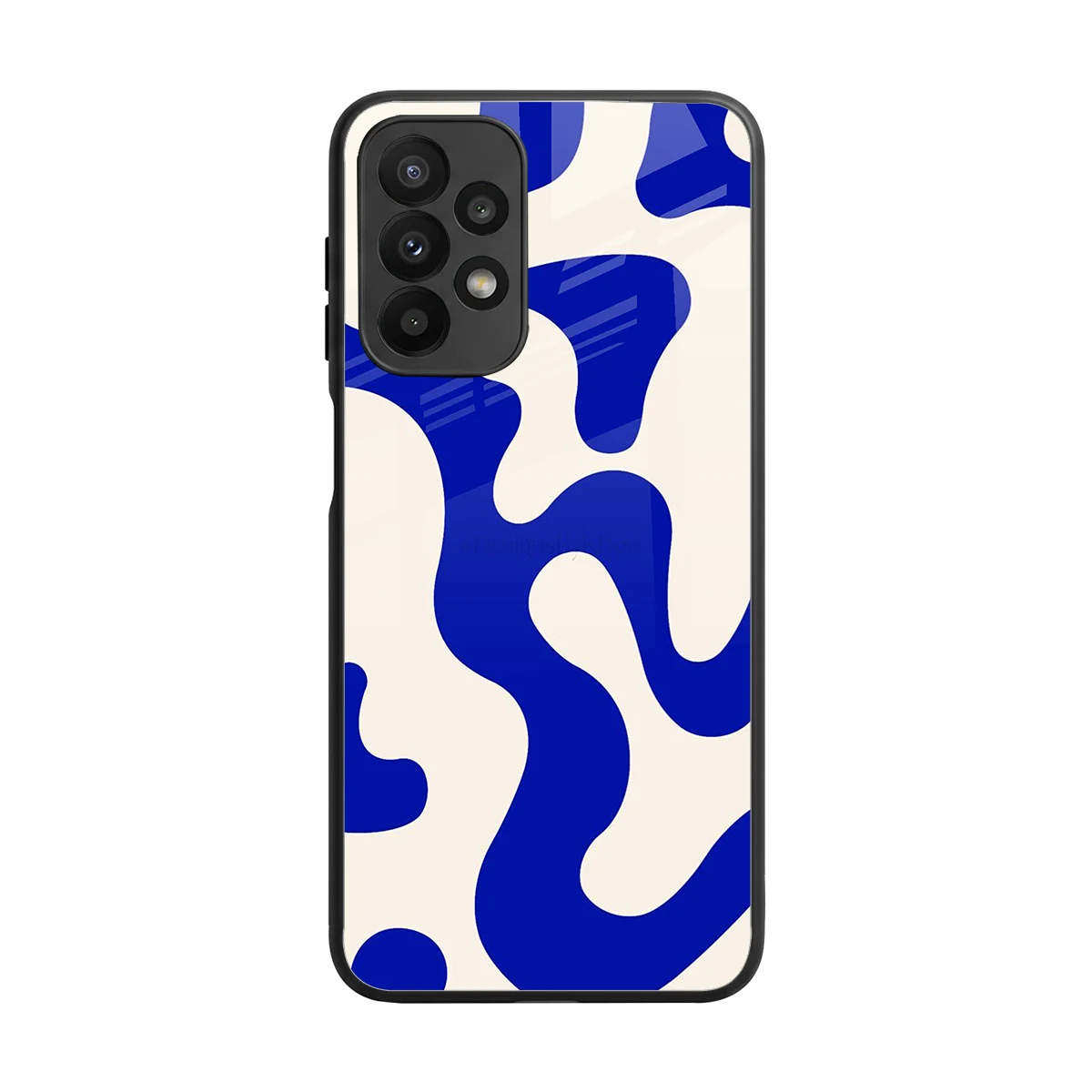 Blue Drift back phone cover | glass case for samsung galaxy a23
