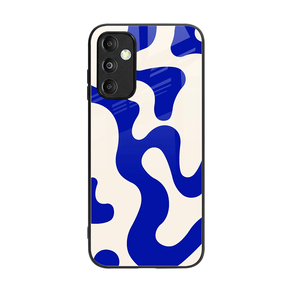 Blue Drift back phone cover | glass case for samsung galaxy m14 5g