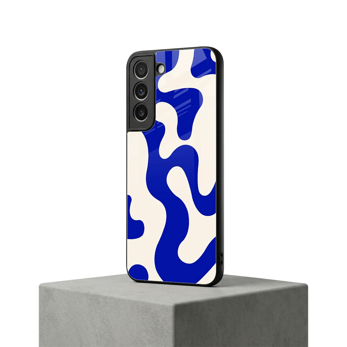 Blue Drift samsung galaxy s22 mobile cover | shockproof glass phone case