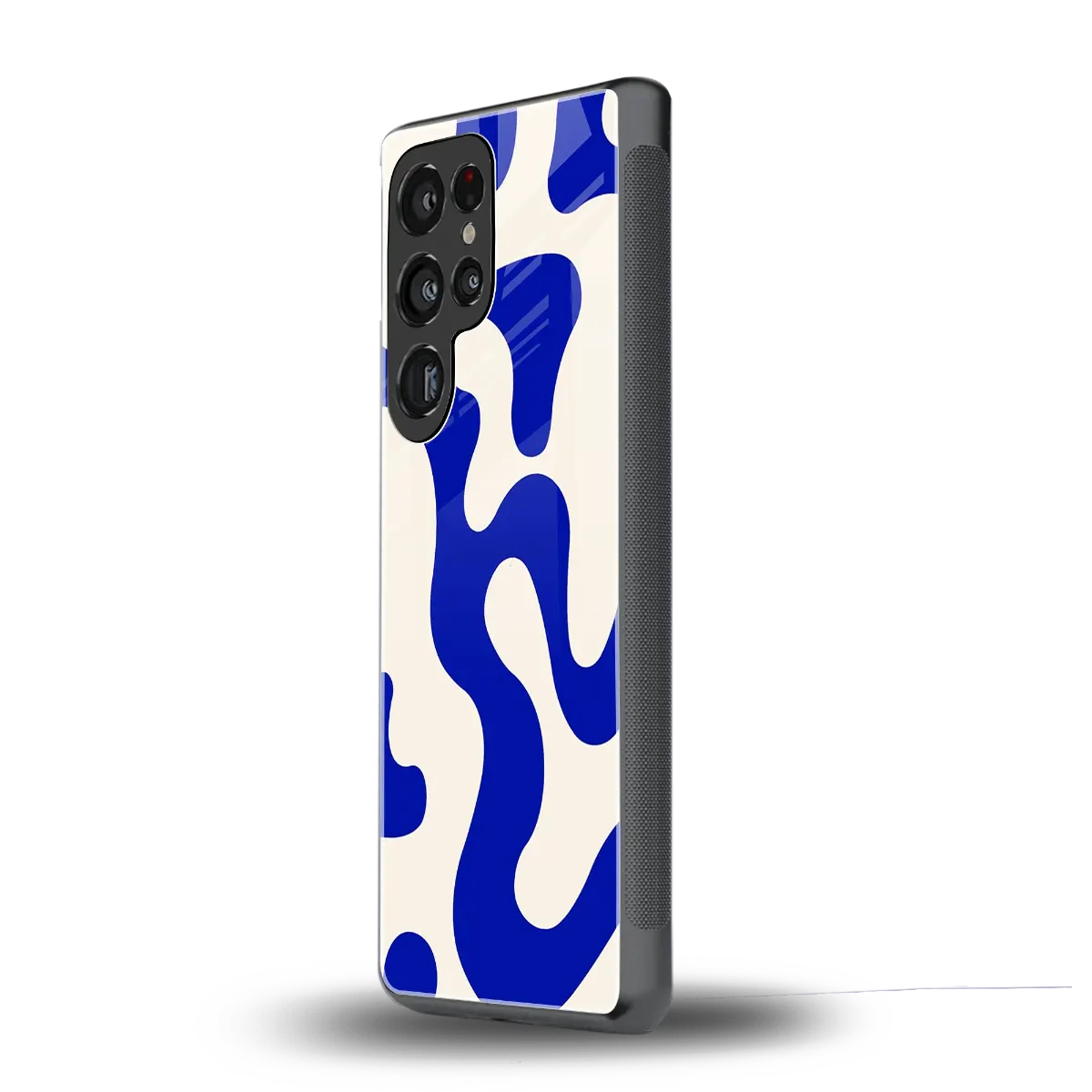 Blue Drift samsung galaxy s25 ultra mobile cover | shockproof glass phone case