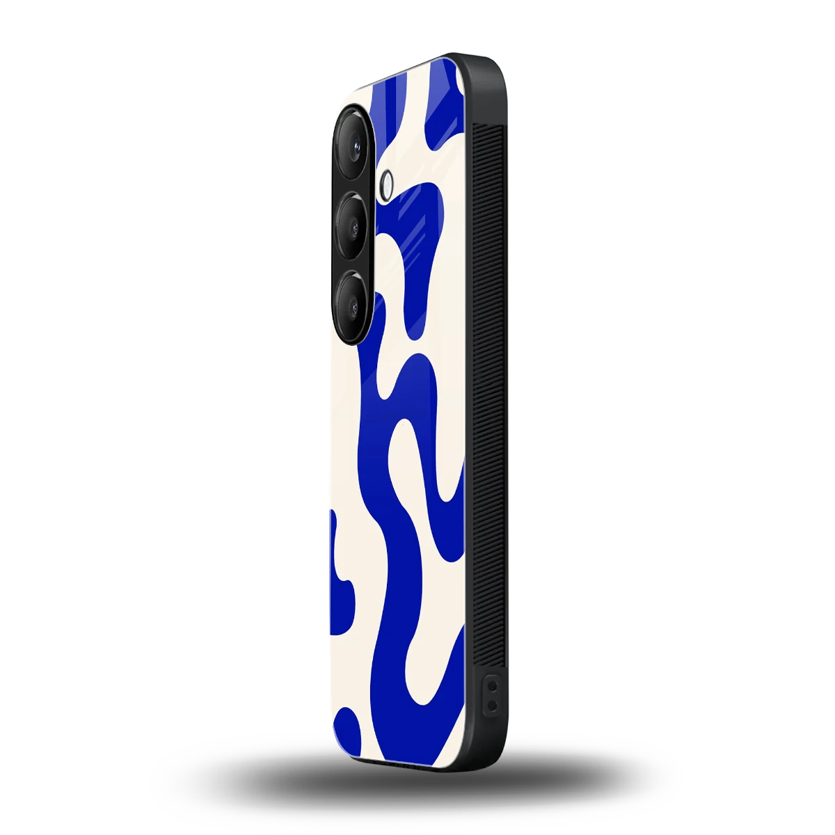 Blue Drift samsung galaxy s25 fe mobile cover | shockproof glass phone case