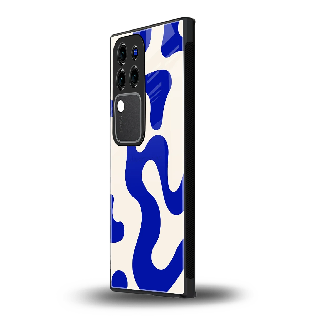 Blue Driftvivo v30 pro mobile cover | shockproof glass phone case
