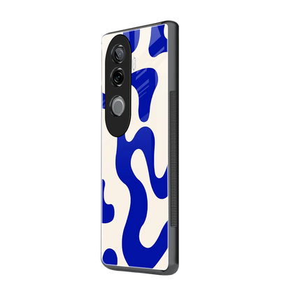 Blue Drift vivo v40e mobile cover | shockproof glass phone case