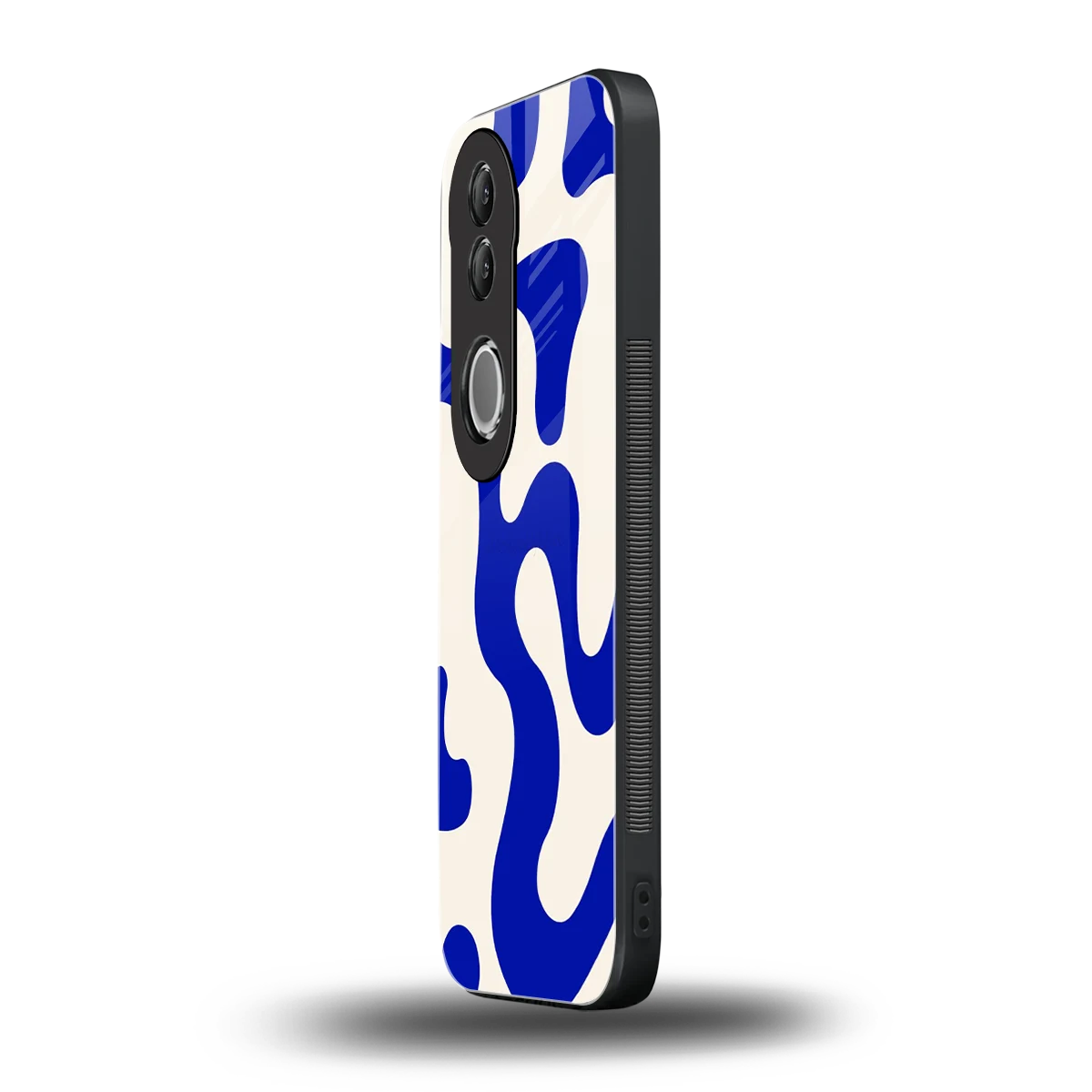 Blue Drift vivo v50 mobile cover | shockproof glass phone case