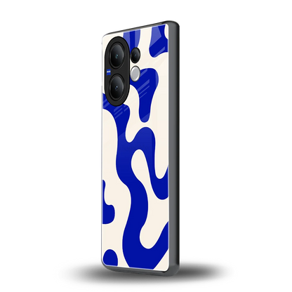 Blue Drift vivo v60 mobile cover | shockproof glass phone case