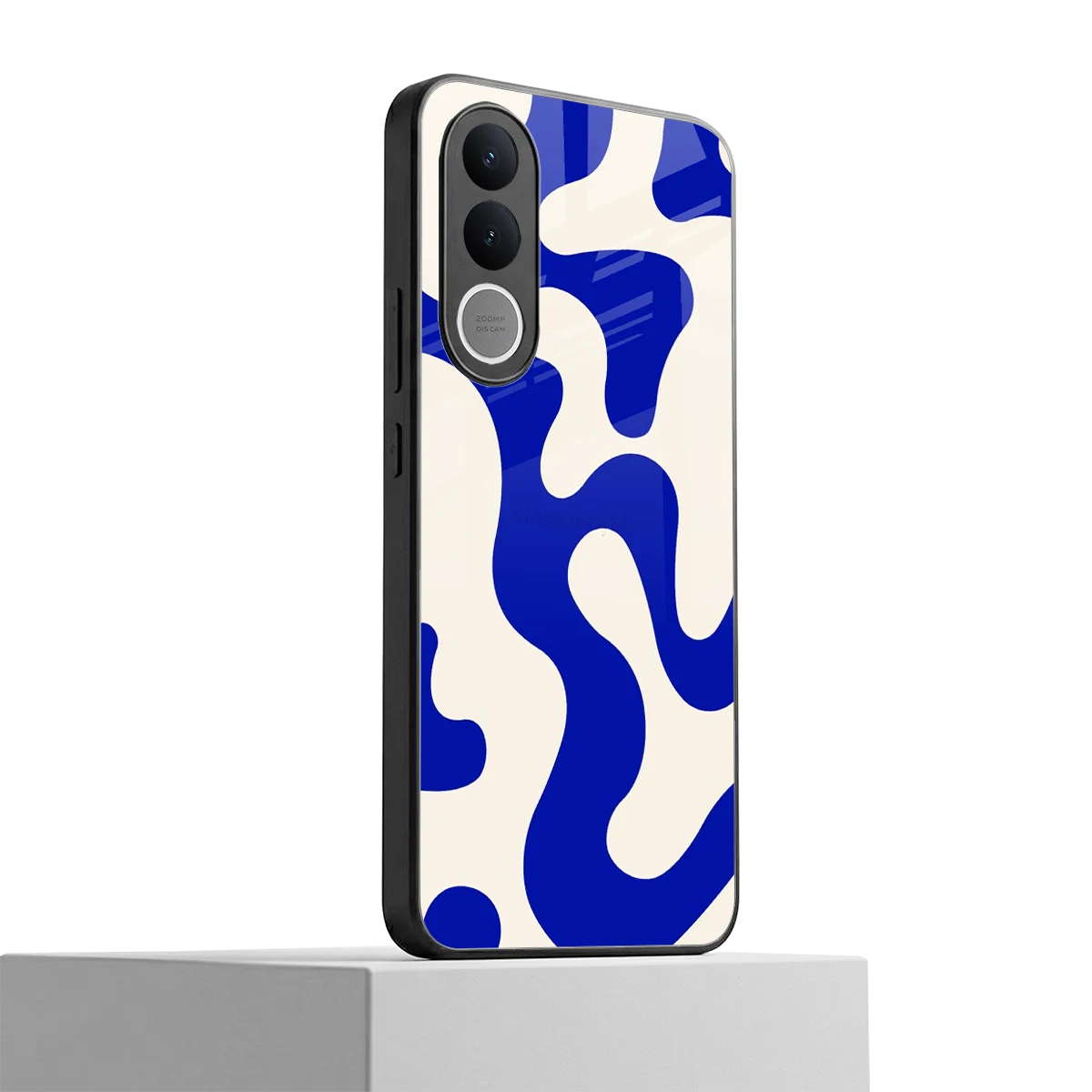 Blue Drift vivo v70 fe mobile cover | shockproof glass phone case