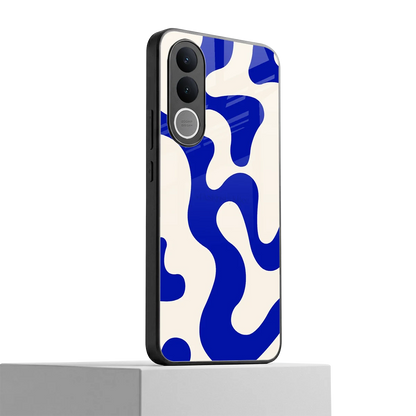 Blue Drift vivo v70 fe mobile cover | shockproof glass phone case