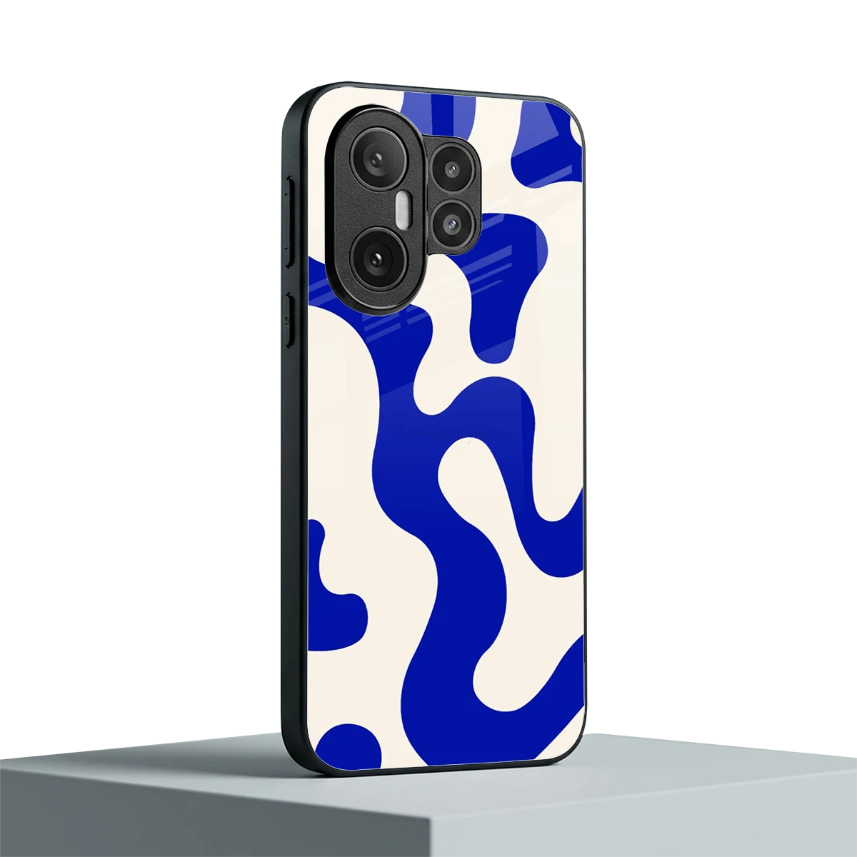 Blue Drift vivo x200 fe mobile cover | shockproof glass phone case