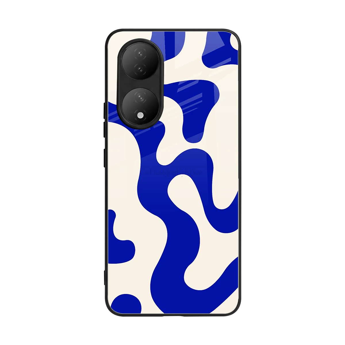 Blue Drift back phone cover | glass case for Vivo-y100