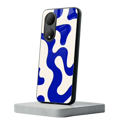 Blue Drift Vivo-y100 mobile cover | shockproof glass phone case