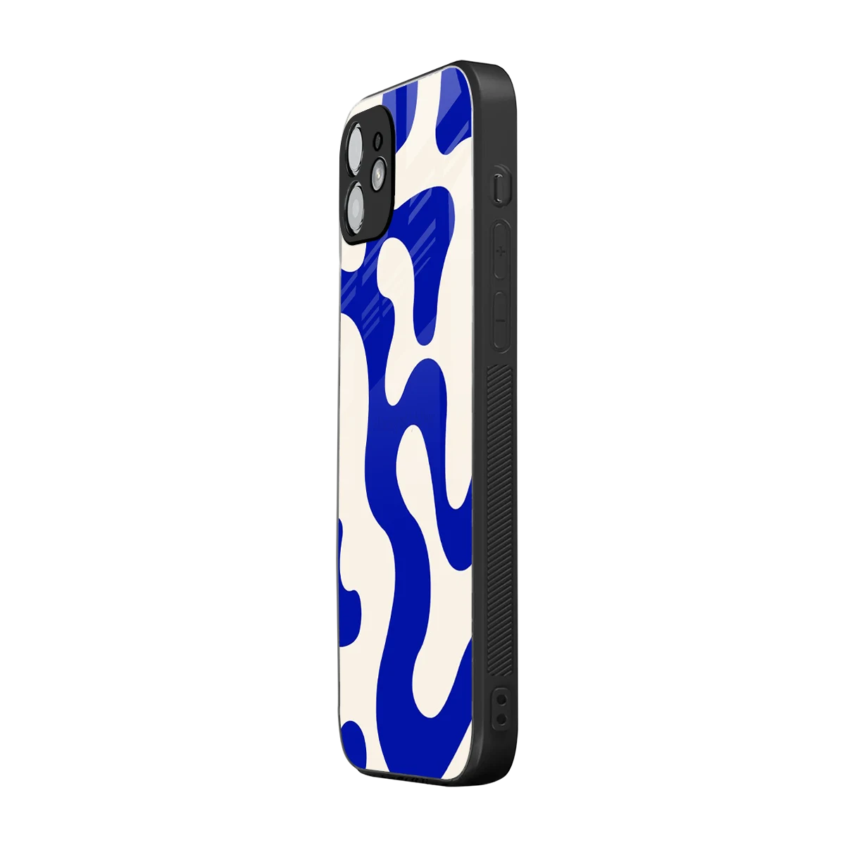 Blue Drift iphone 12 mobile cover | shockproof glass phone case
