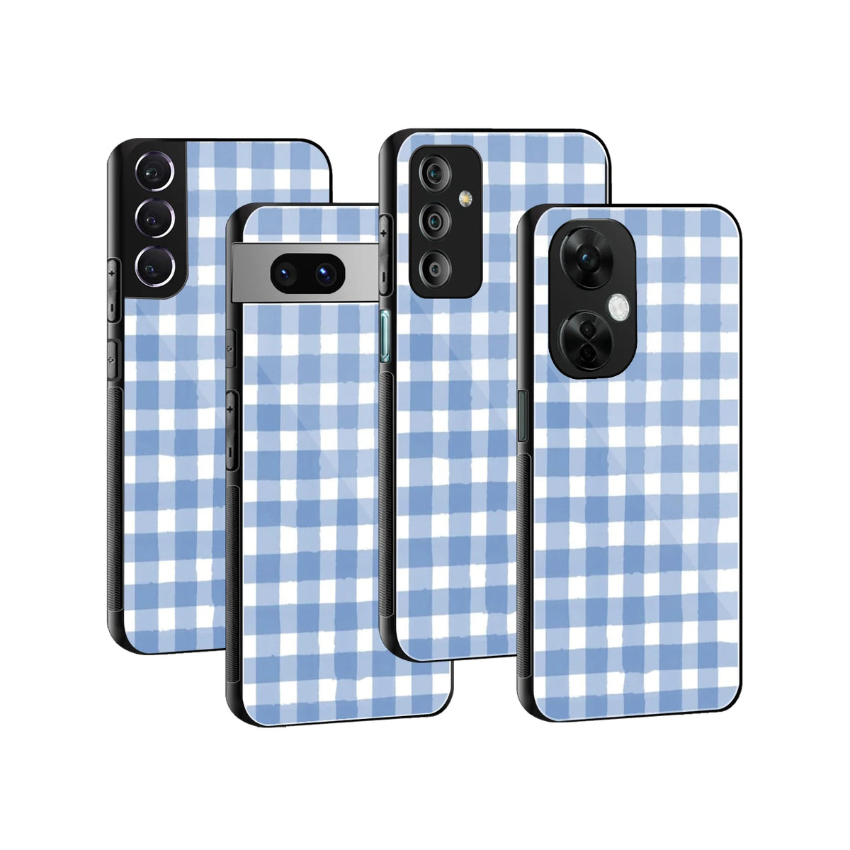 Stylish Glass Back Case for All Smartphones iPhone, Samsung, OnePlus, Pixel, Redmi, Oppo, Vivo, Motorola