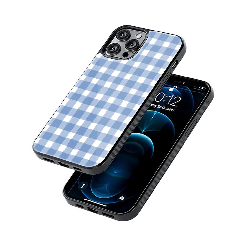 Protective Glass Back Phone Case Compatible with iPhone, Samsung, OnePlus, Pixel & More