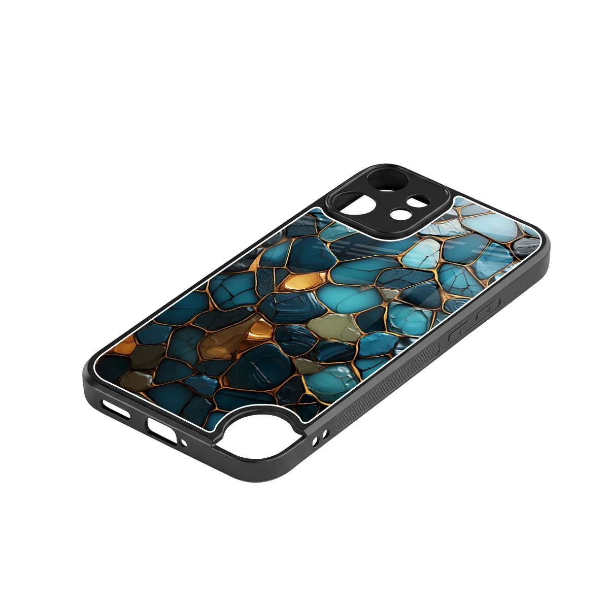 Blue Mirage stylish phone case for cmf nothing phone 2 pro | glossy glass and slim fit