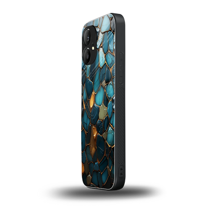 Blue Mirage nothing phone 1 mobile cover | shockproof glass phone case