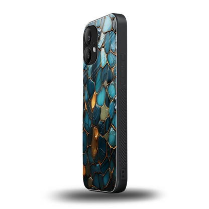 Blue Mirage nothing phone 2 mobile cover | shockproof glass phone case