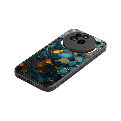 Blue Mirage stylish phone case for nothing phone 3a pro | glossy glass and slim fit