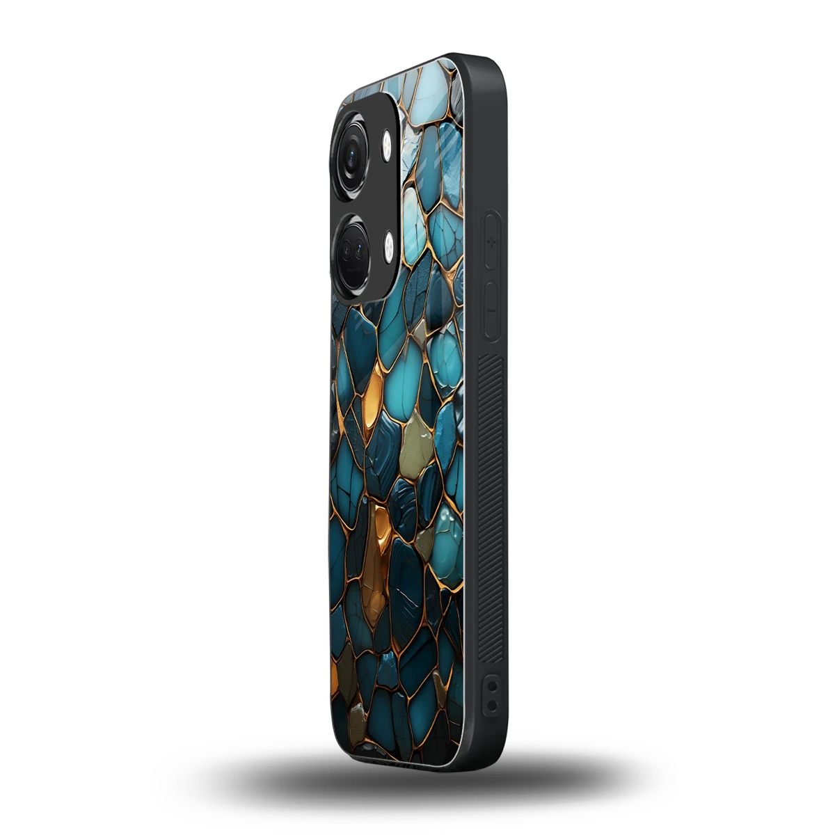 Blue Mirage oneplus nord 3 mobile cover | shockproof glass phone case