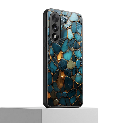 Blue Mirage oneplus nord 5 mobile cover | shockproof glass phone case