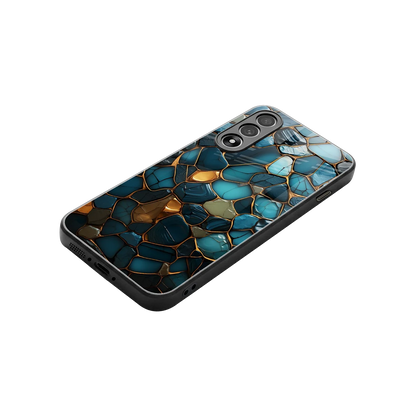 Blue Mirage stylish phone case for oneplus nord 5 | glossy glass and slim fit