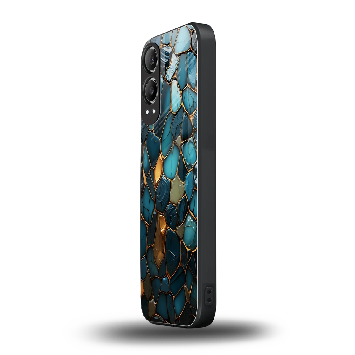 Blue Mirage oneplus nord ce 4 lite mobile cover | shockproof glass phone case