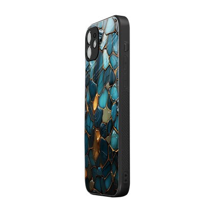 Blue Mirage iphone 11 mobile cover | shockproof glass phone case