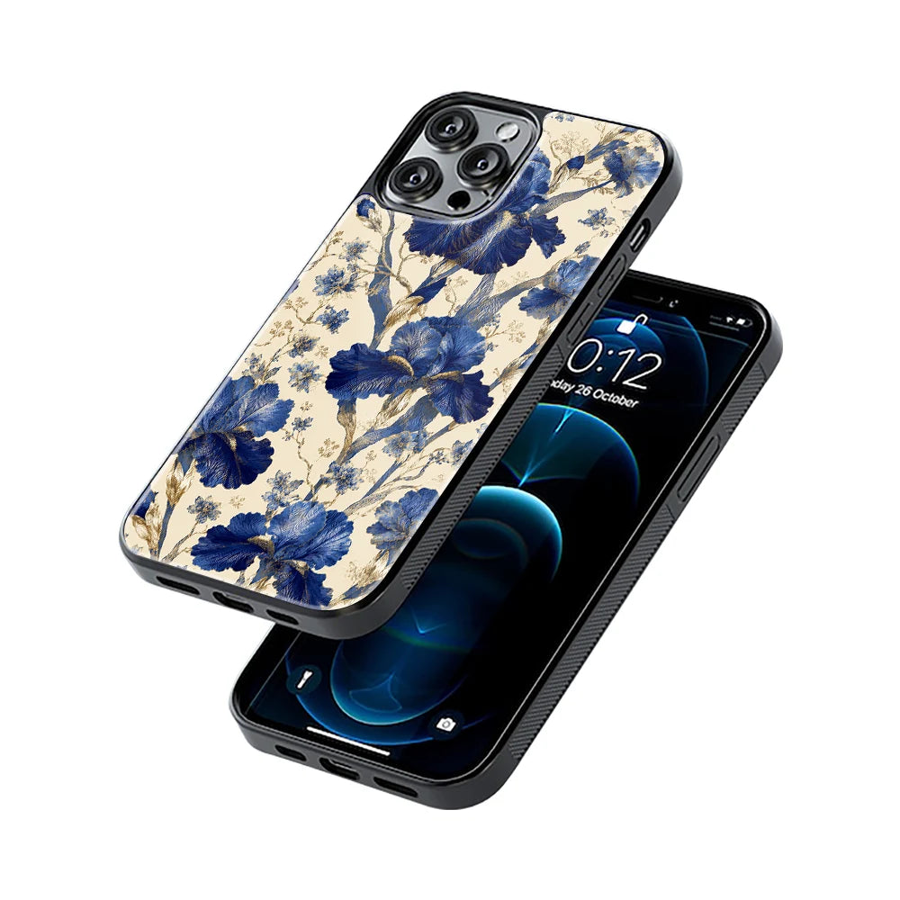 Protective Glass Back Phone Case Compatible with iPhone, Samsung, OnePlus, Pixel & More