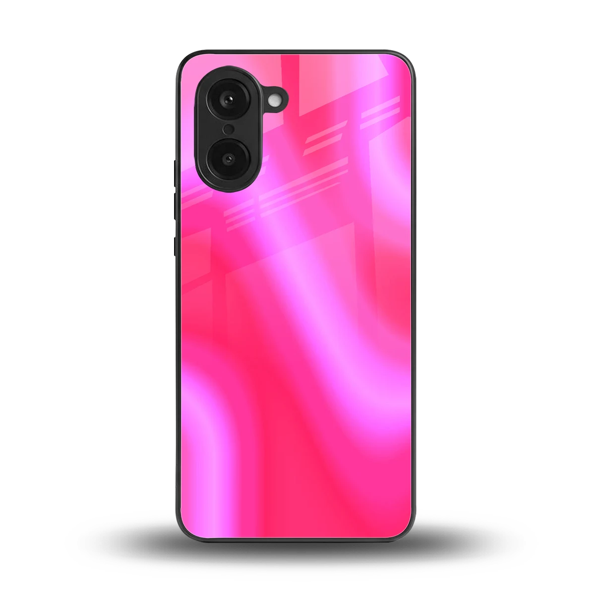 Blush Flow back phone cover | glass case for oneplus nord ce5 5g