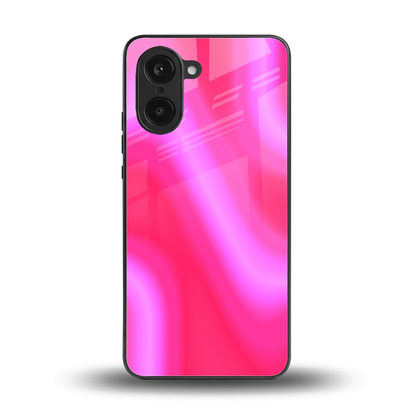 Blush Flow back phone cover | glass case for oneplus nord ce5 5g