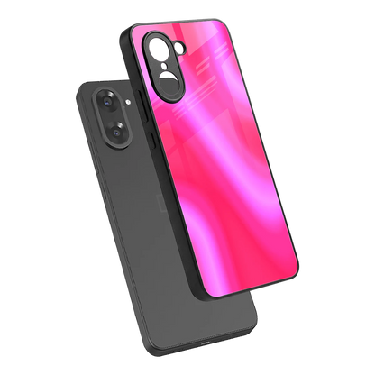 Blush Flow sleek oneplus nord ce5 5g cover with tempered glass back and TPU edges