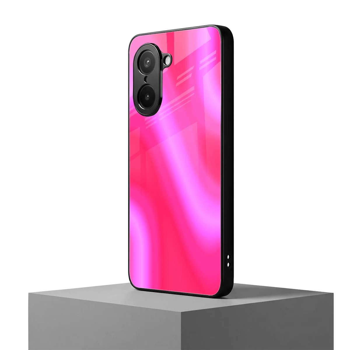 Blush Flow oneplus nord ce5 5g mobile cover | shockproof glass phone case