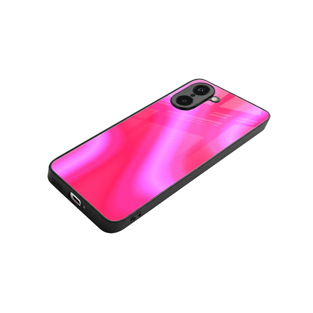 Blush Flow stylish phone case for oneplus nord ce5 5g | glossy glass and slim fit