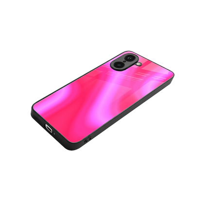 Blush Flow stylish phone case for oneplus nord ce5 5g | glossy glass and slim fit