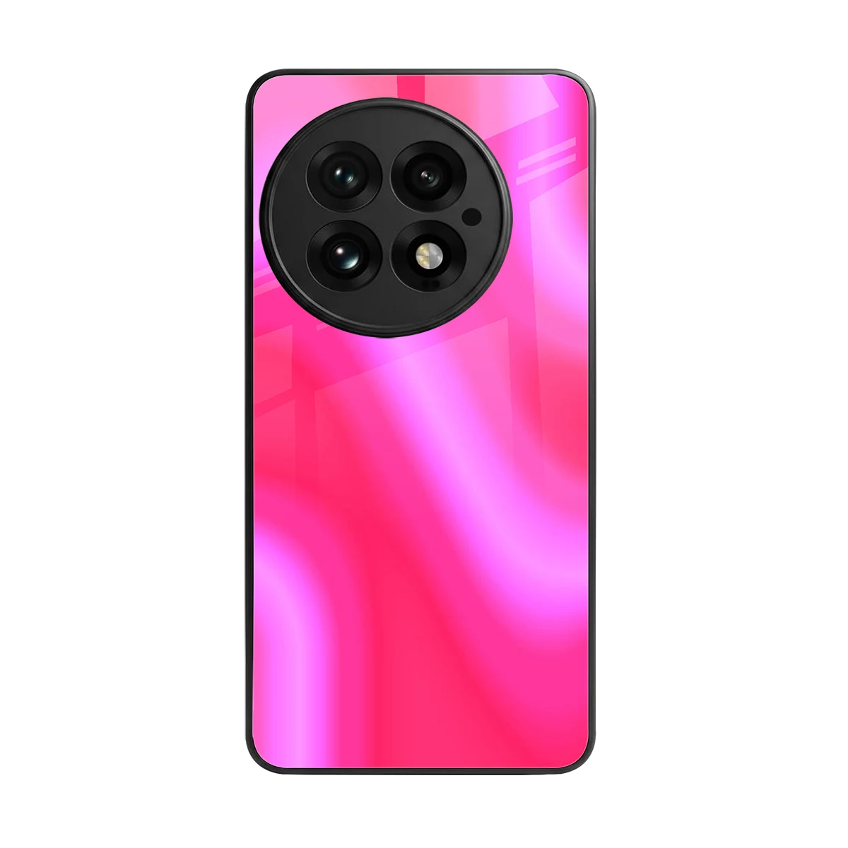 Blush Flow back phone cover | glass case for oneplus 13