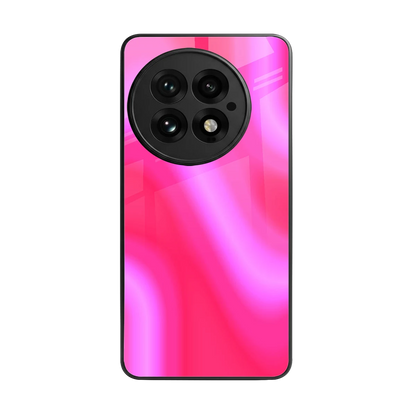 Blush Flow back phone cover | glass case for oneplus 13