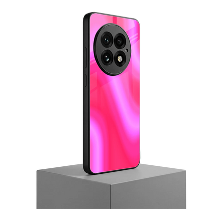 Blush Flow oneplus 13 mobile cover | shockproof glass phone case