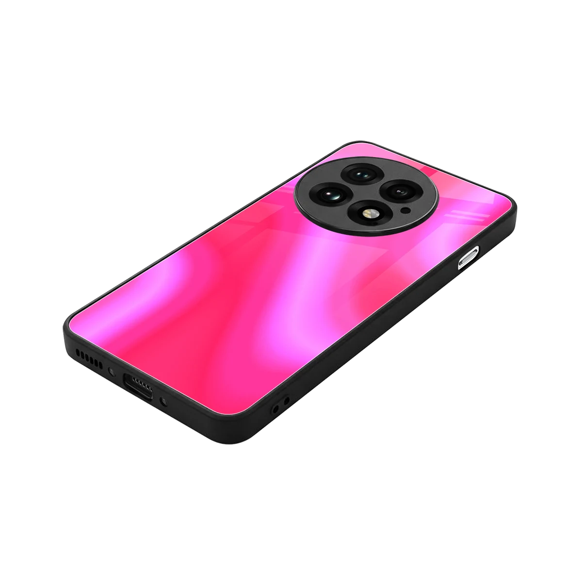 Blush Flow stylish phone case for oneplus 13 | glossy glass and slim fit