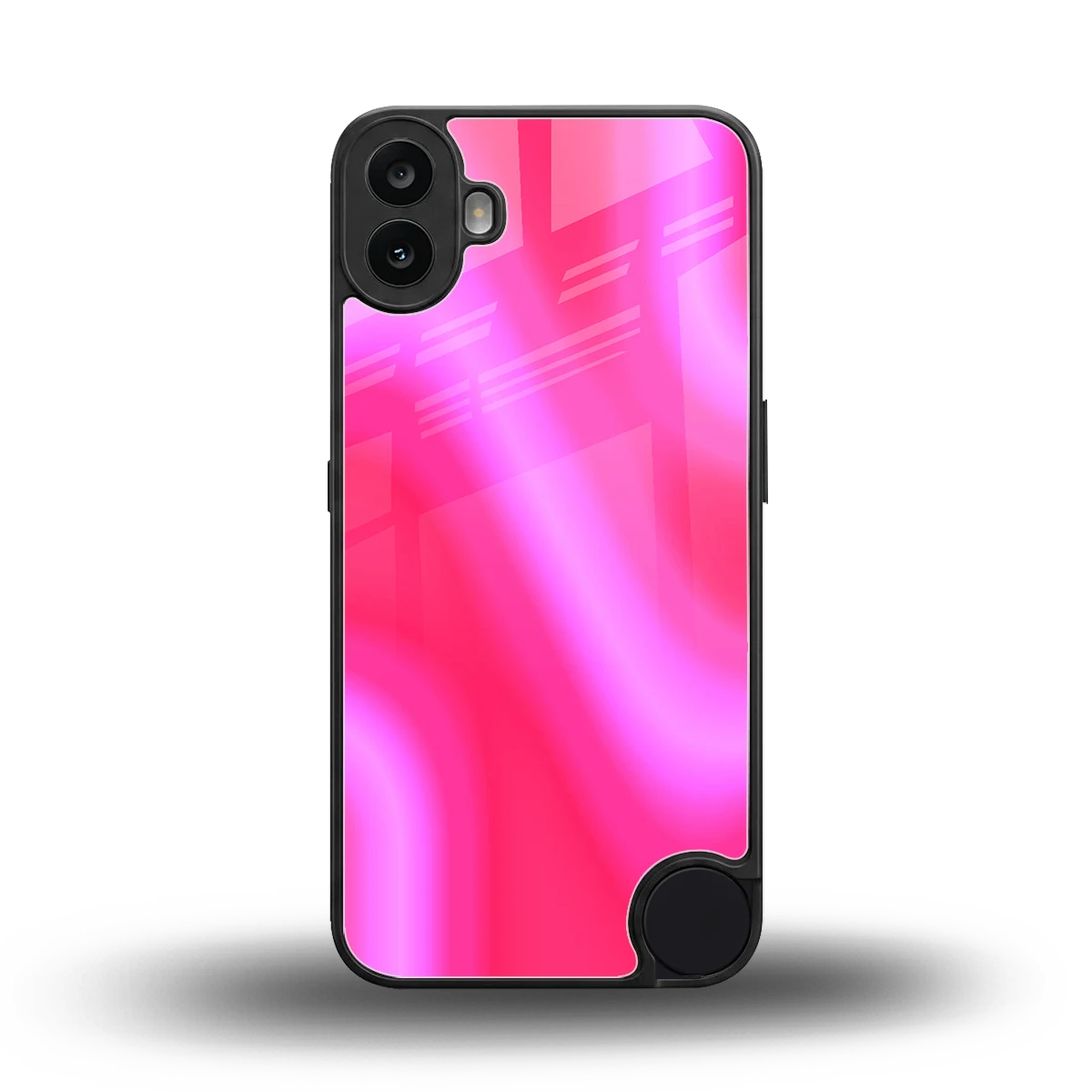 Blush Flow back phone cover | glass case for cmf nothing phone 1