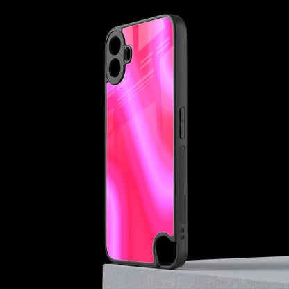 Blush Flow cmf nothing phone 1 mobile cover | shockproof glass phone case