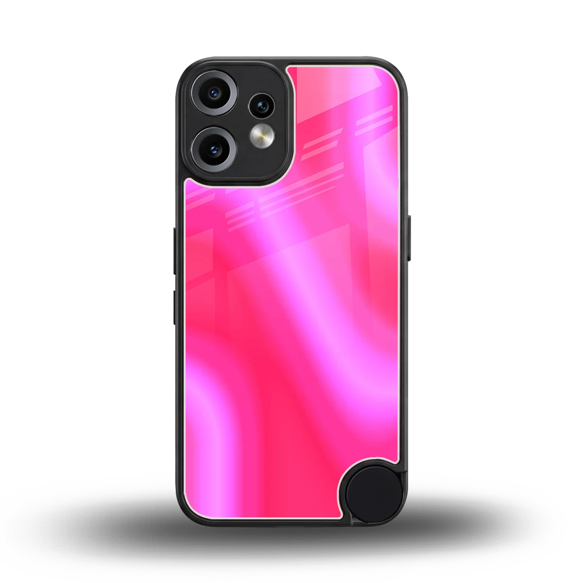 Blush Flow back phone cover | glass case for cmf nothing phone 2 pro