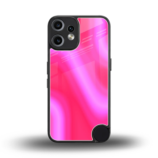 Blush Flow back phone cover | glass case for cmf nothing phone 2 pro