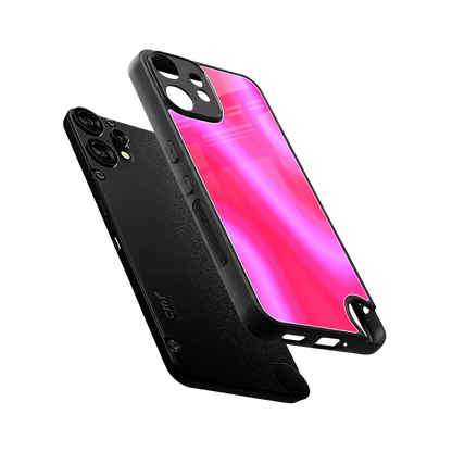 Blush Flow sleek cmf nothing phone 2 pro cover with tempered glass back and TPU edges