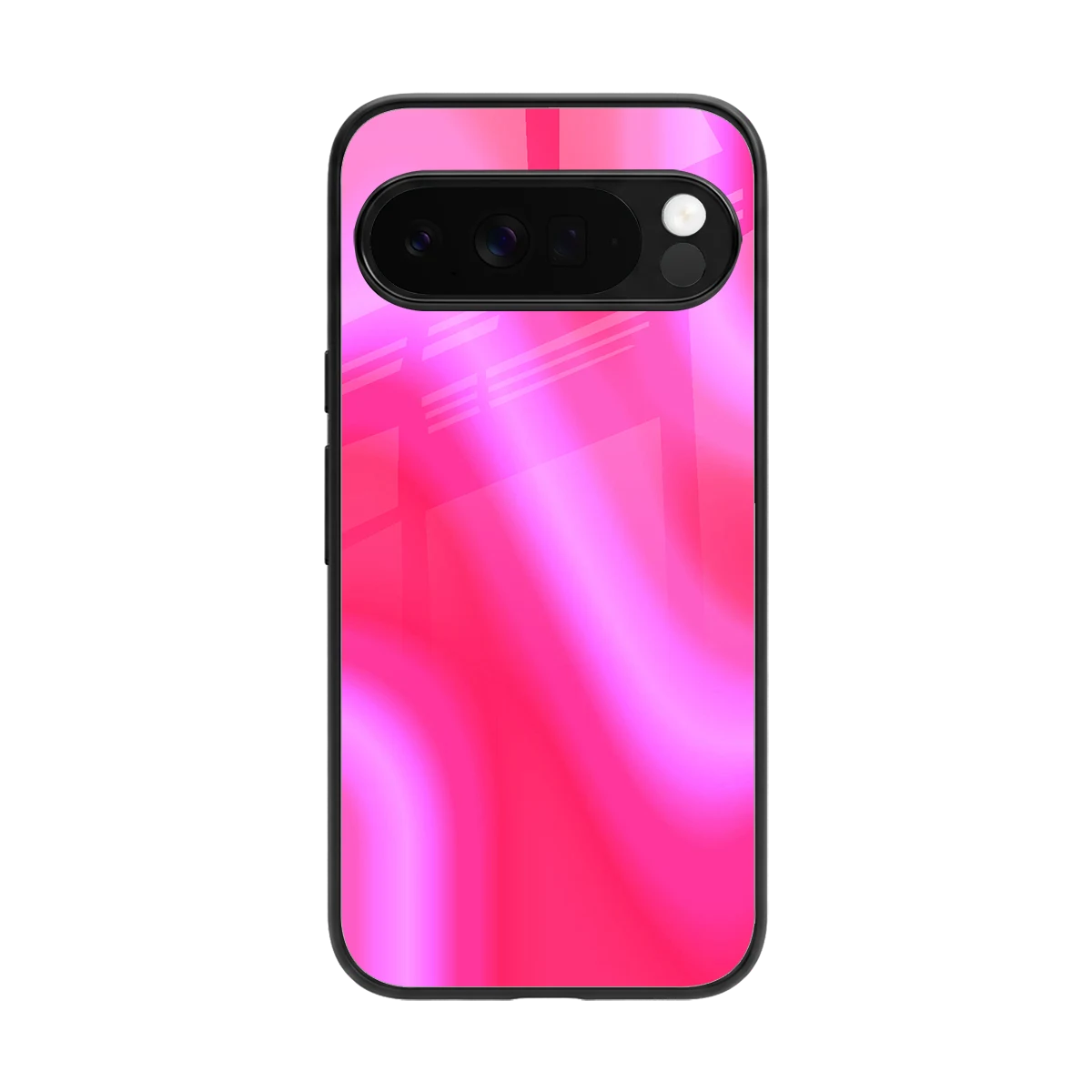 Blush Flow back phone cover | glass case for google pixel 10 pro xl
