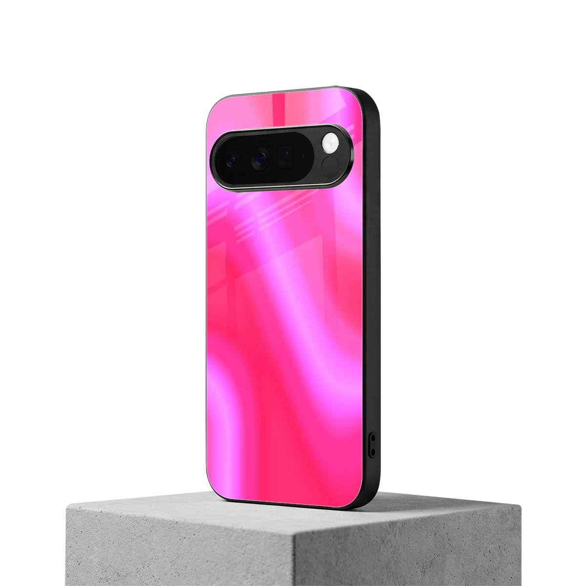 Blush Flow google pixel 10 pro xl mobile cover | shockproof glass phone case