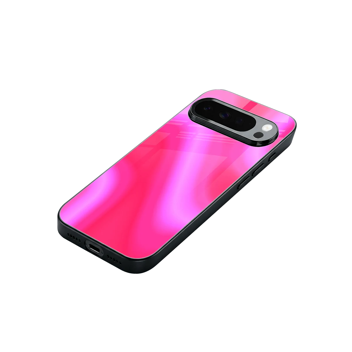 Blush Flow stylish phone case for google pixel 10 pro xl | glossy glass and slim fit