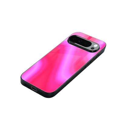 Blush Flow stylish phone case for google pixel 10 pro xl | glossy glass and slim fit