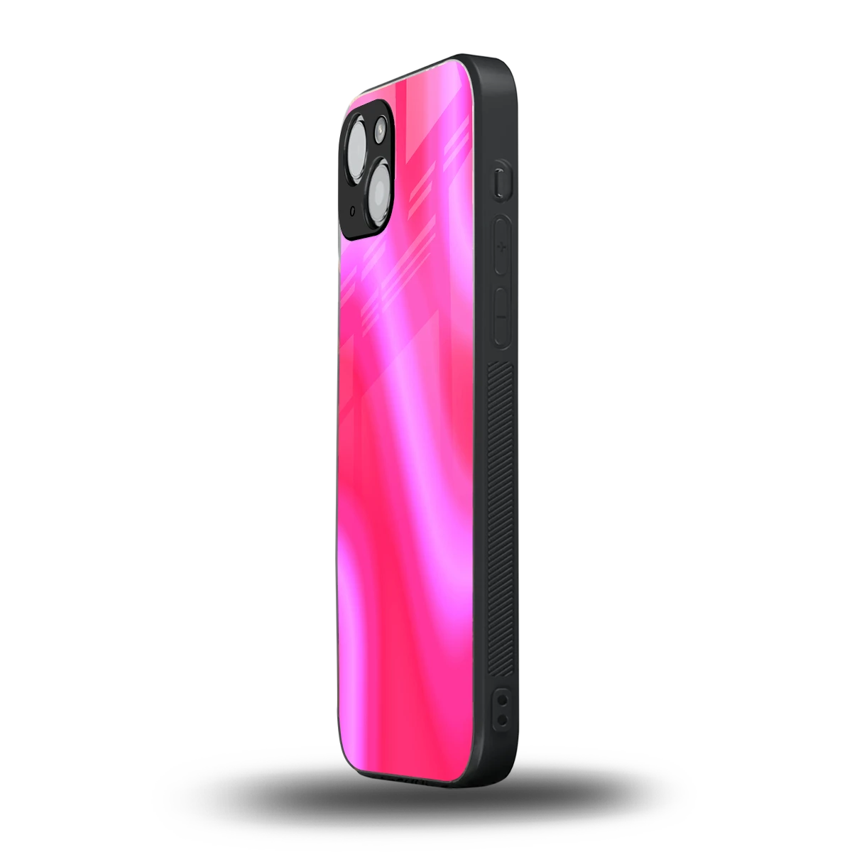 Blush Flow iphone 14 plus mobile cover | shockproof glass phone case