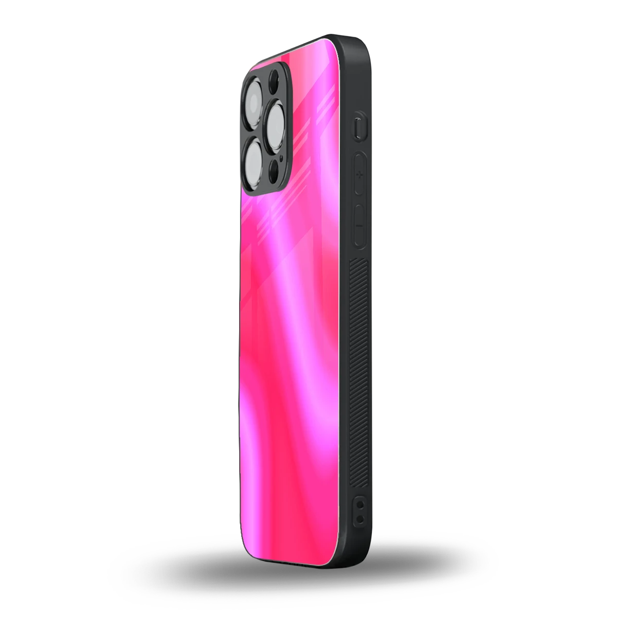 Blush Flow iphone 15 pro max mobile cover | shockproof glass phone case