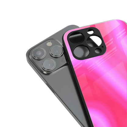 Blush Flow stylish phone case for iphone 14 pro max | glossy glass and slim fit