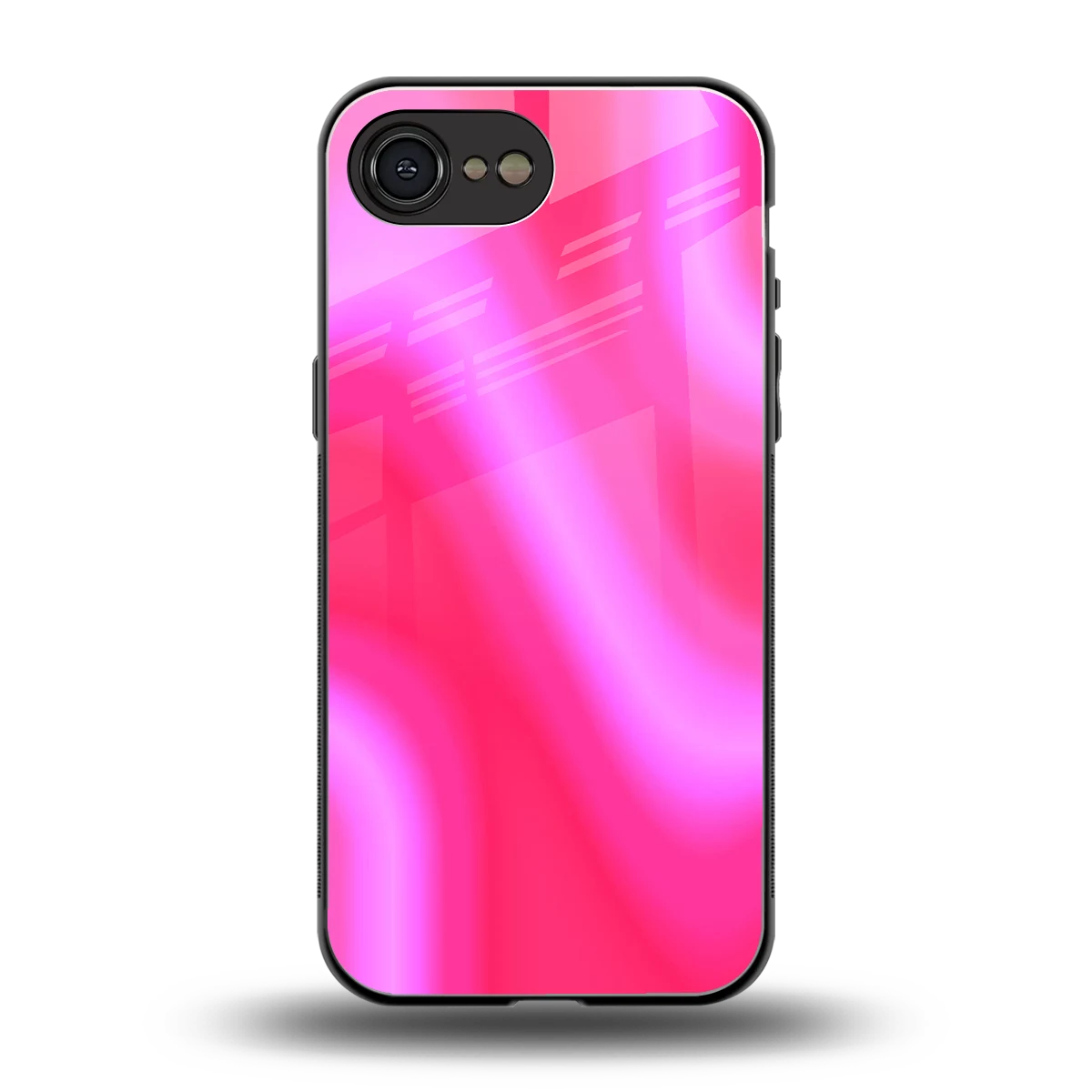 Blush Flow back phone cover | glass case for iphone 17e